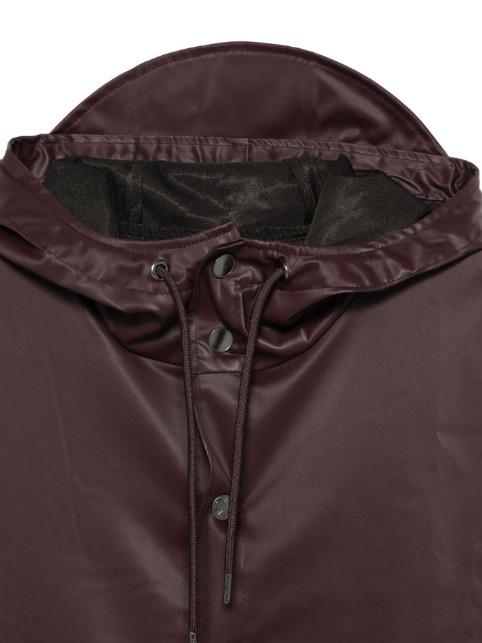 Rains Giubbotto Viola Unisex Cappuccio 3