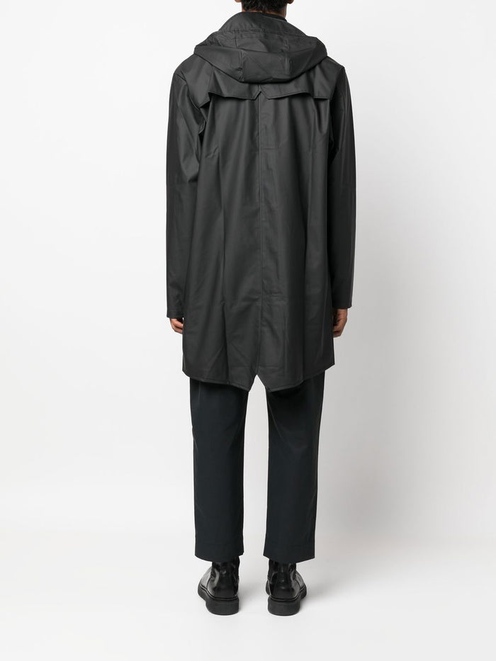 Rains Giaccone Nero Uomo 4