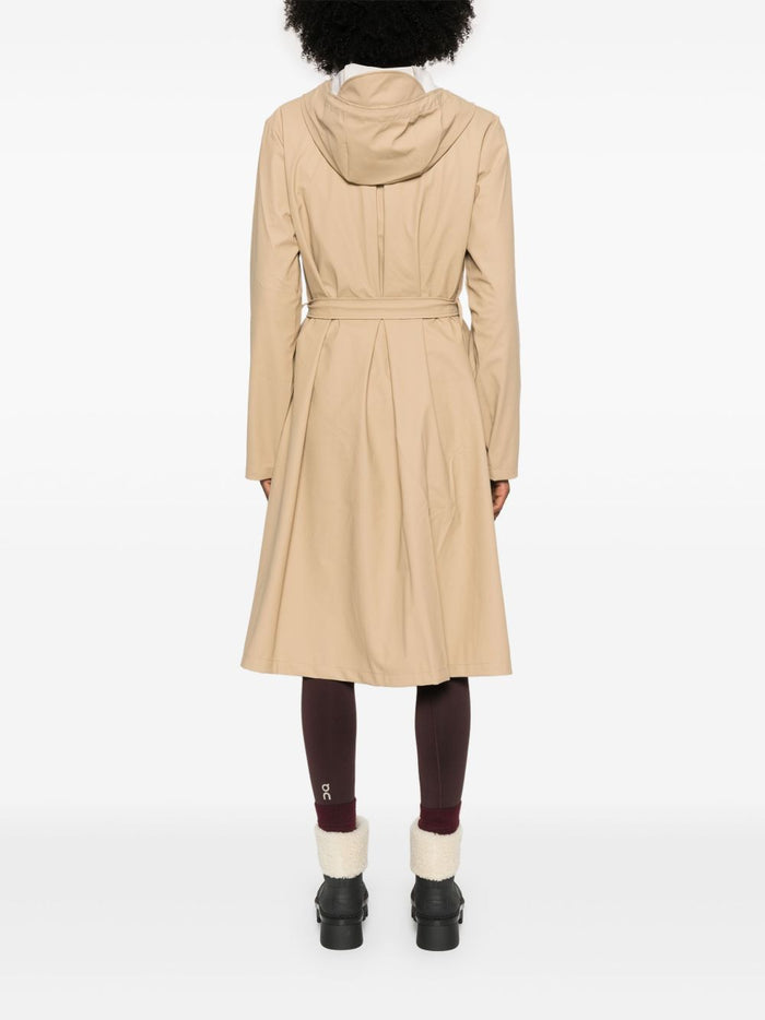 Rains Damen Braune Jacke 4