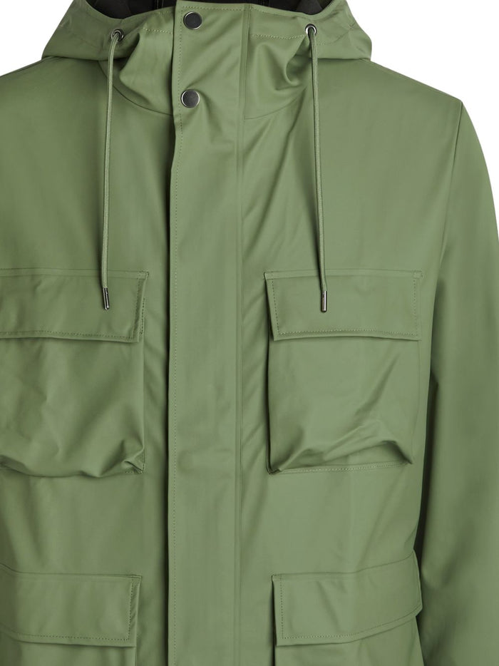 Rains Giacca Pocket Uomo Verde 2