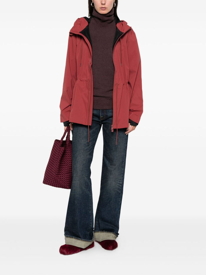 Rains Giubbino Rosso Unisex con Coulisse 2