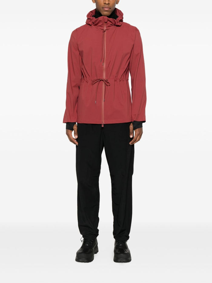 Rains Giubbino Rosso Unisex con Coulisse 1