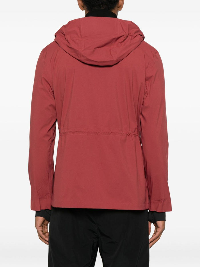 Rains Giubbino Rosso Unisex con Coulisse 3