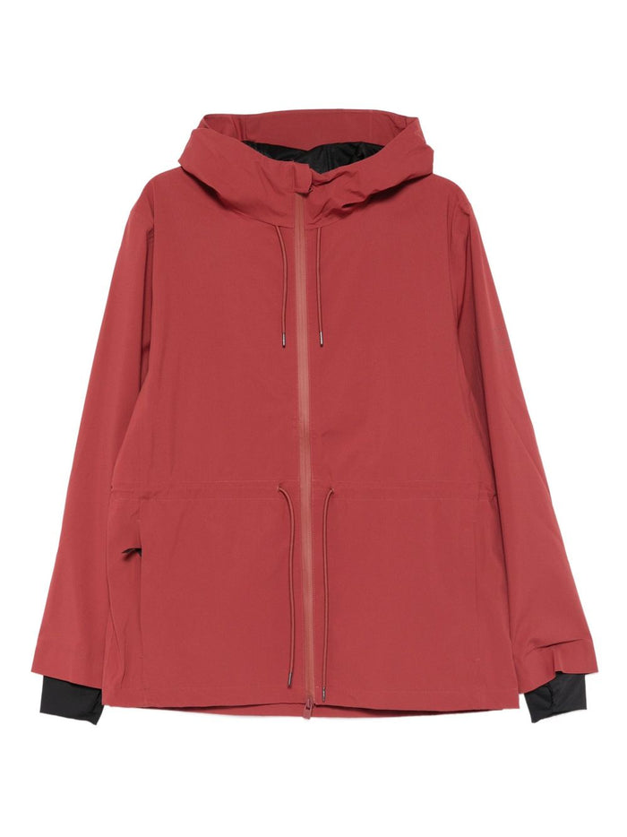 Rains Giubbino Rosso Unisex con Coulisse 5