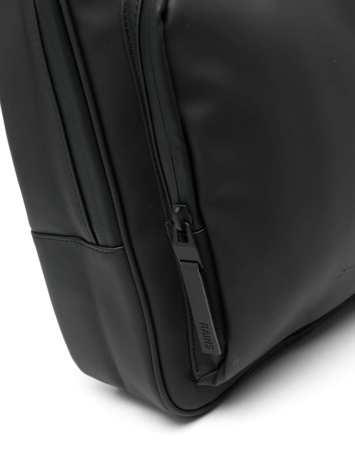 Rains – Unisex-Tagesrucksack „Book“ in Schwarz 3