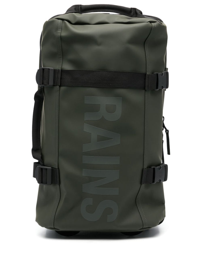 Rains Borsa Verde Unisex con Ruote 1