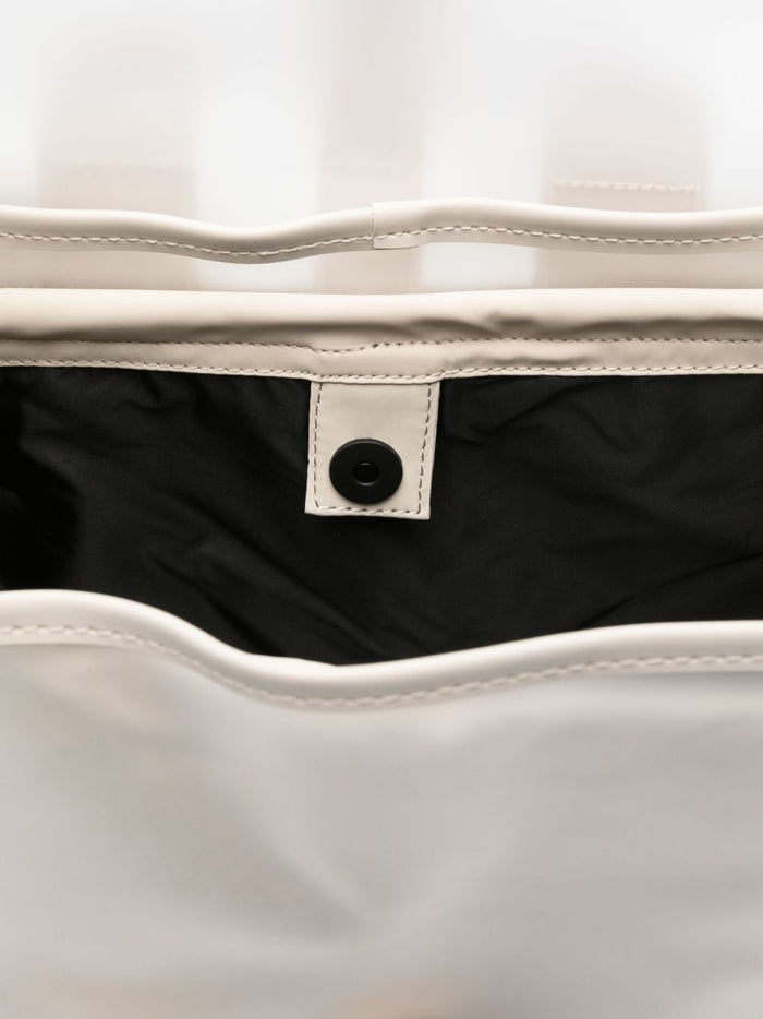 Rains Split Bucket Backpack Men White 3