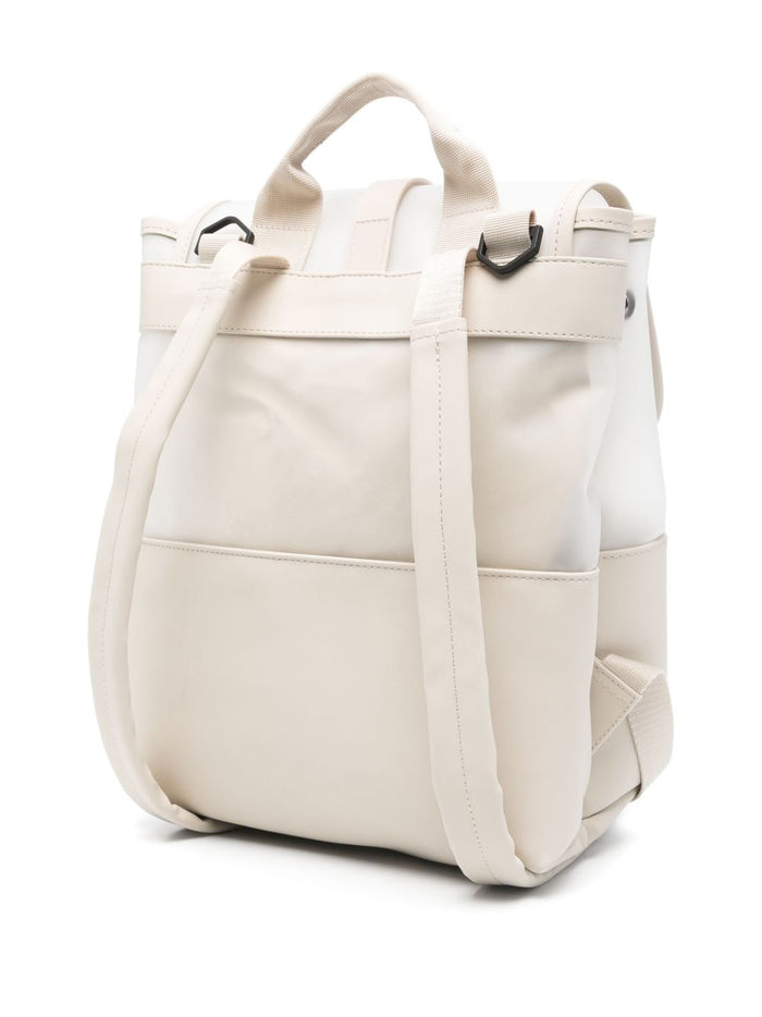 Rains Split Bucket Backpack Men White 5