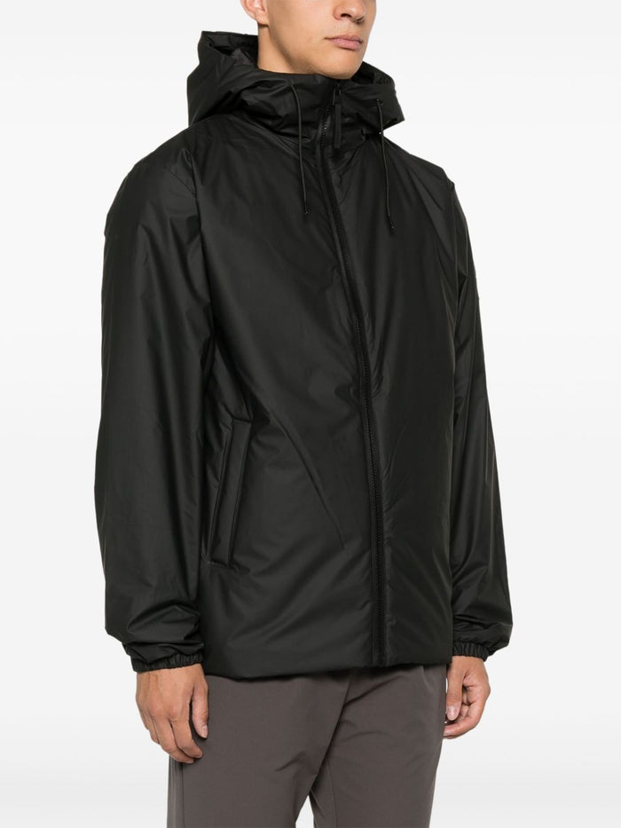 Rains Giubbotto Nero Unisex Lohja 1