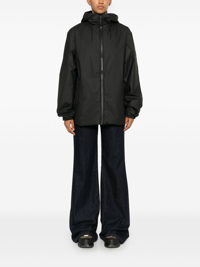 Rains Giubbotto Nero Unisex Lohja 4