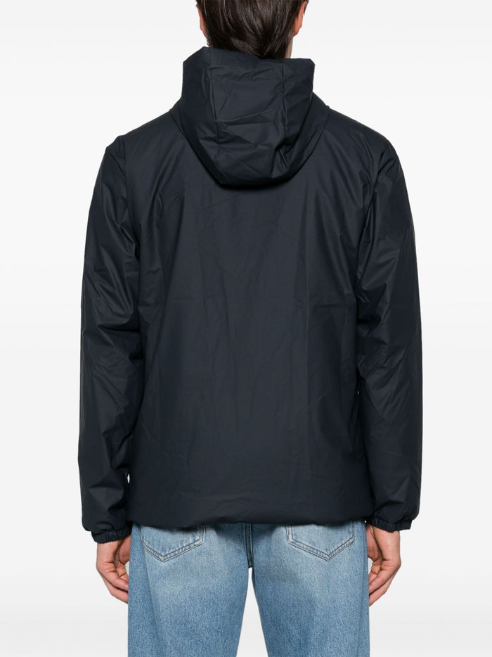 Rains Unisex Lohja Blaue Jacke 4