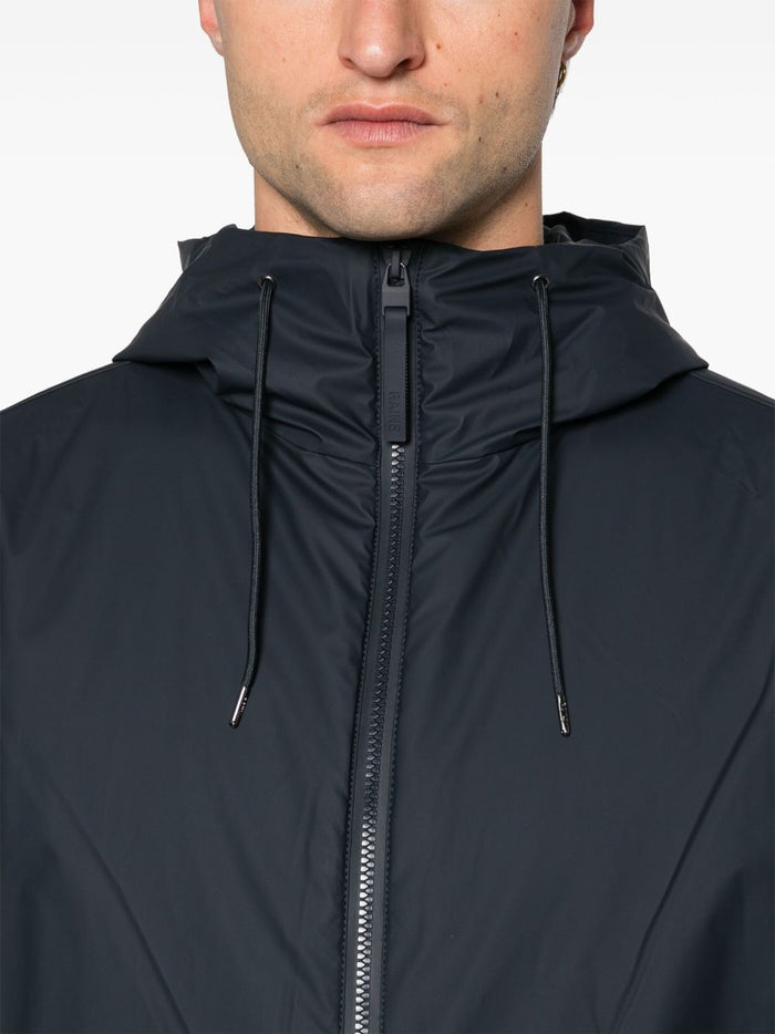 Rains Unisex Lohja Blaue Jacke 5