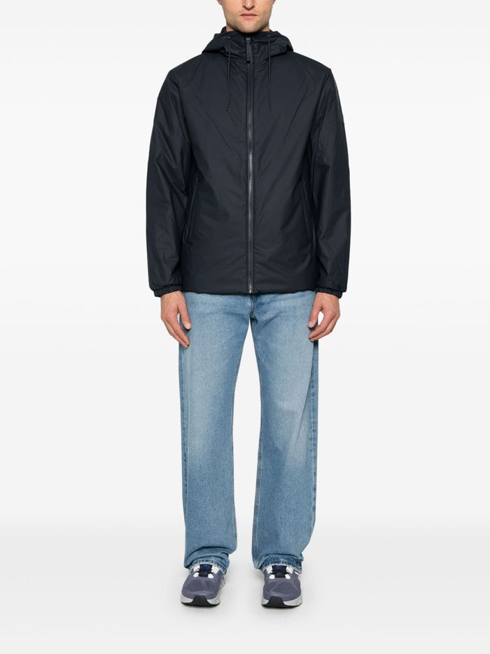 Rains Unisex Lohja Blaue Jacke 2