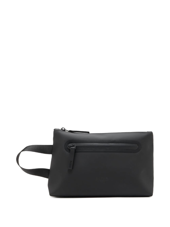 Rains Pochette 2 Zip Cosmetic Bag Large Uomo Nero 1