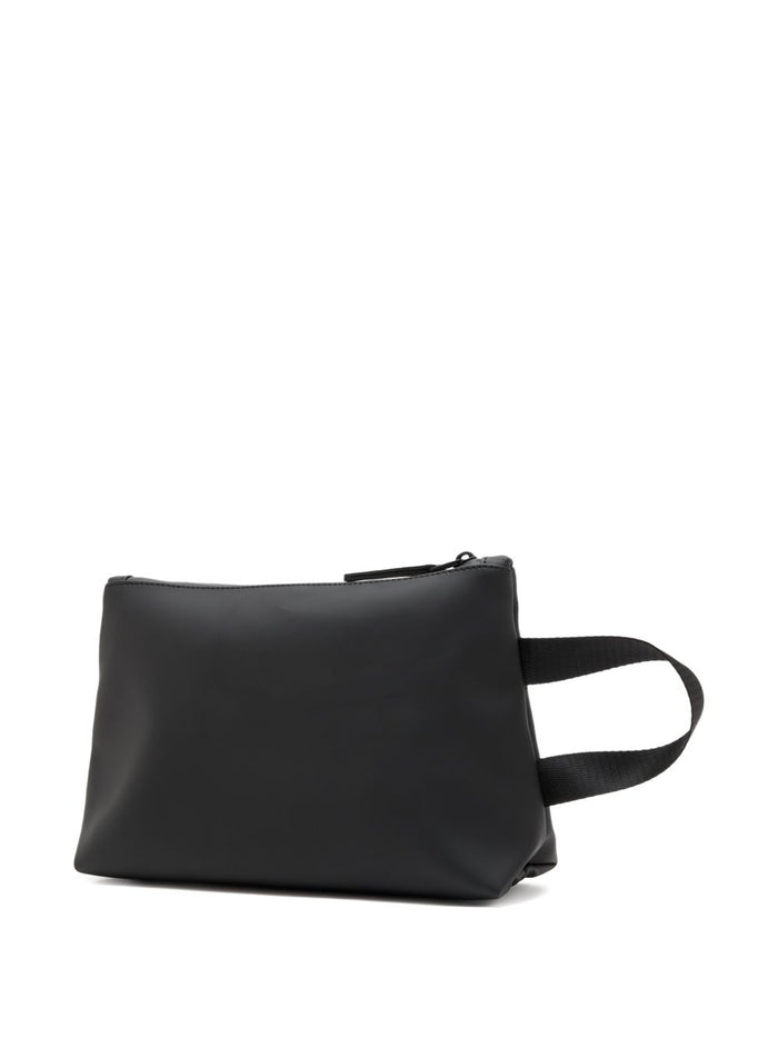 Rains Pochette 2 Zip Cosmetic Bag Large Uomo Nero 2