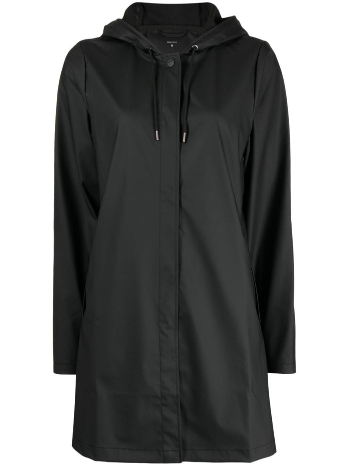 Rains Giubbotto Nero Donna Parka 6