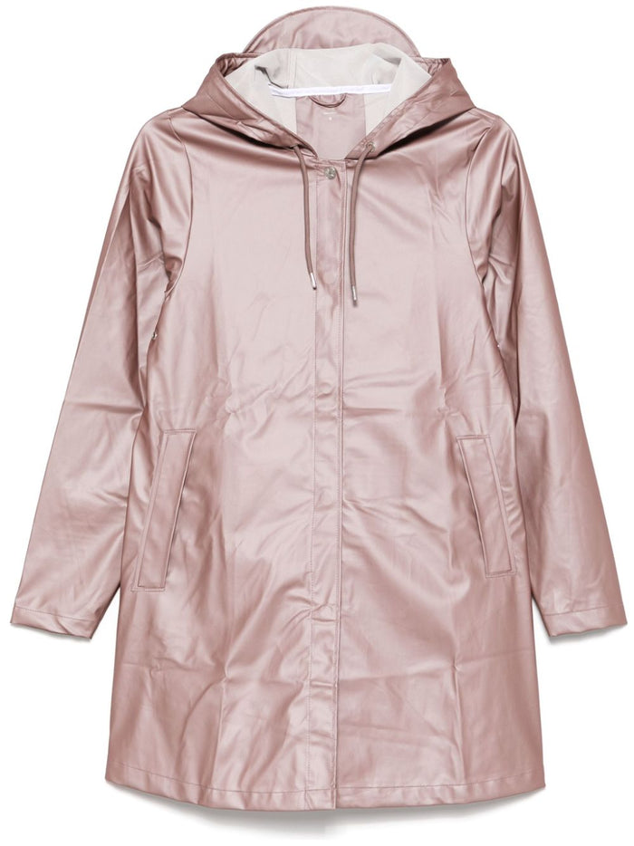 Rains Women's Pink Flared Jacket 5