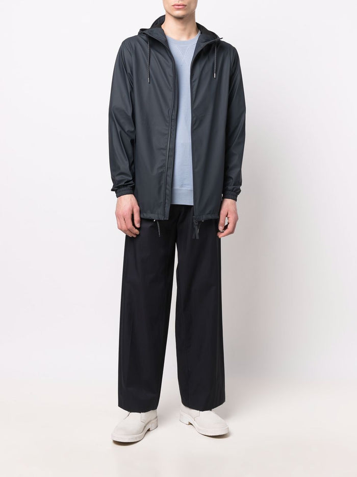 Rains Impermeabile Blu Unisex con Cappuccio 2