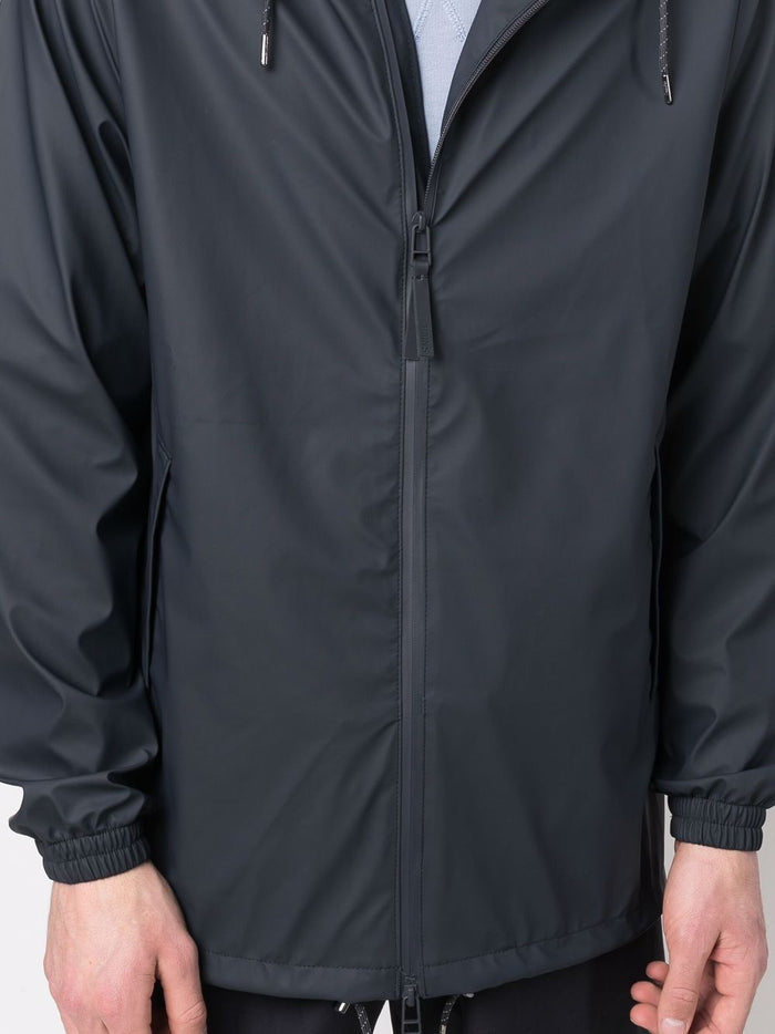 Rains Impermeabile Blu Unisex con Cappuccio 4