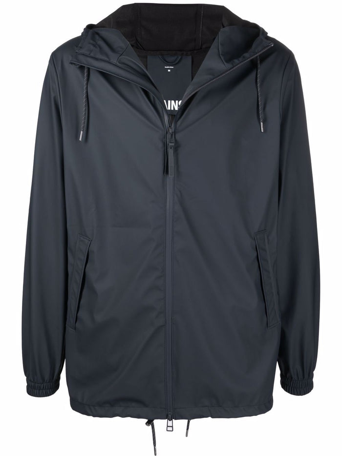 Rains Impermeabile Blu Unisex con Cappuccio 6