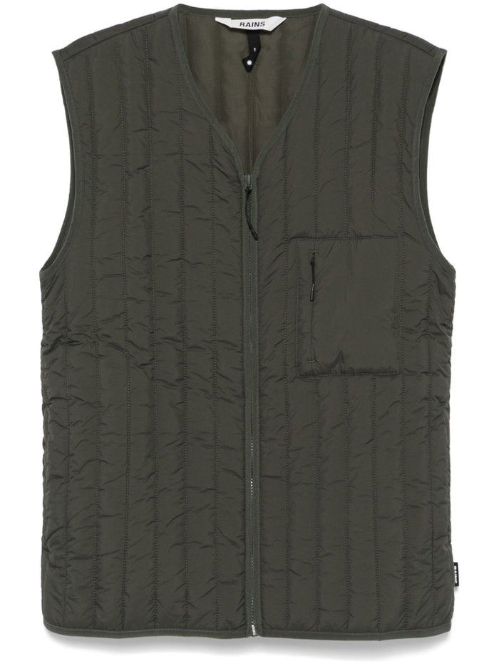 Rains Green Vest Men 1