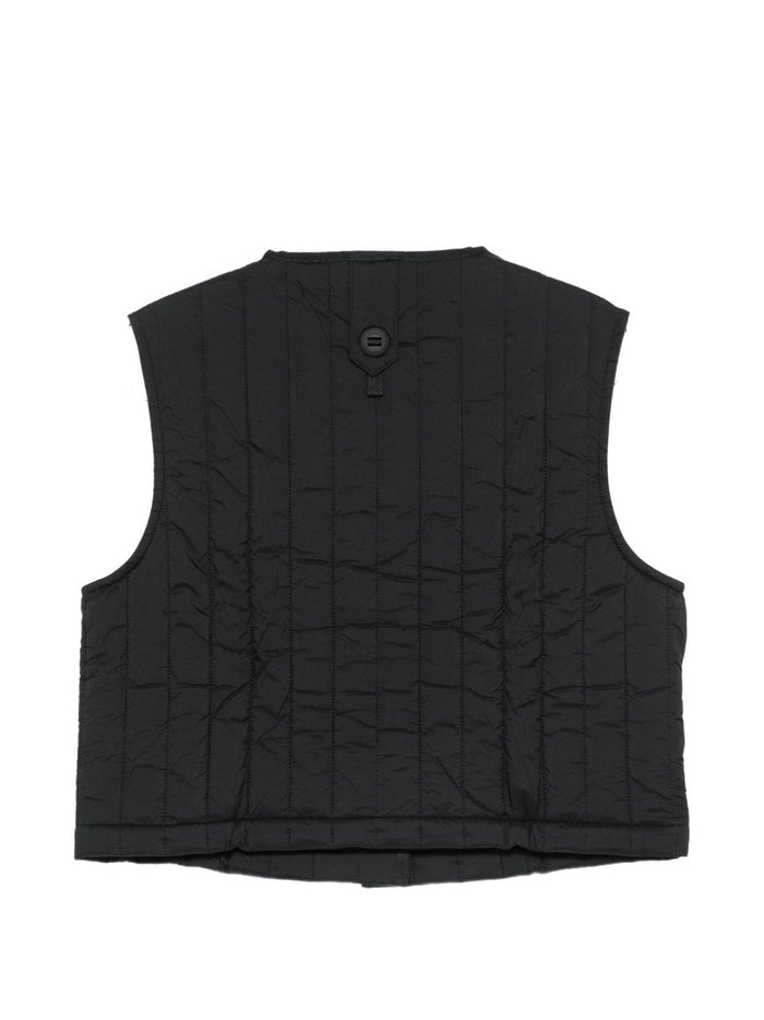 Rains Gilet Nero Uomo 2