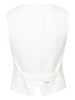 Parosh Women's White Vest 2