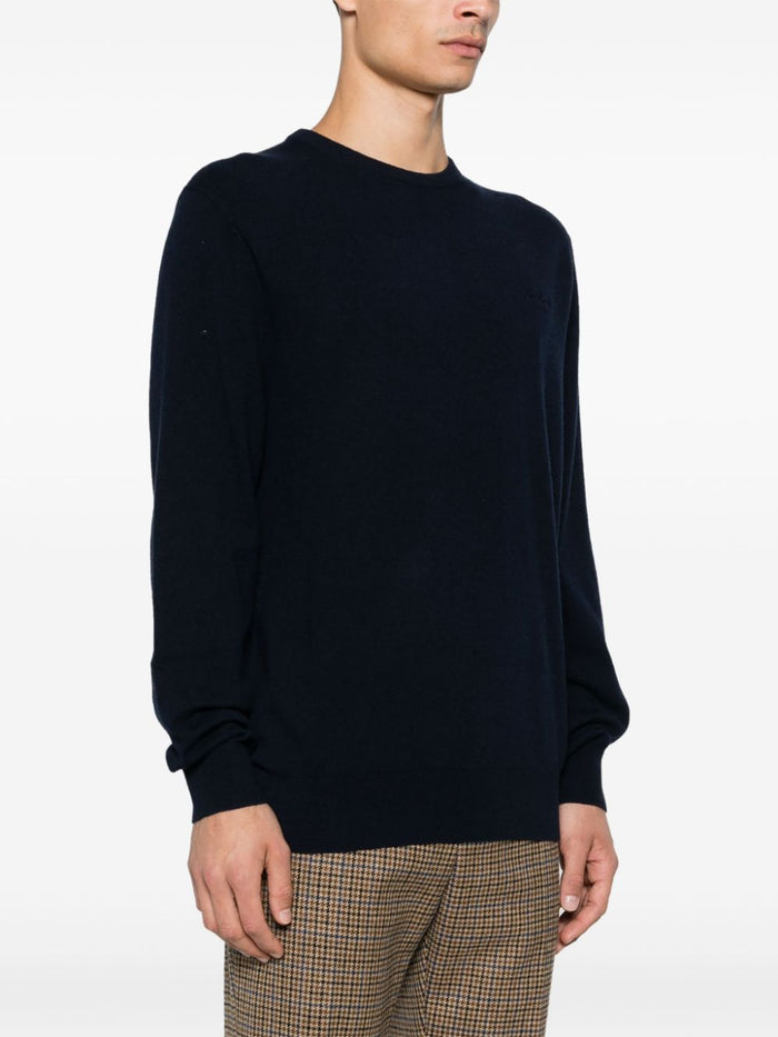 Mc2 Saint Barth Men's Blue Crew Neck Regent Sweater 2