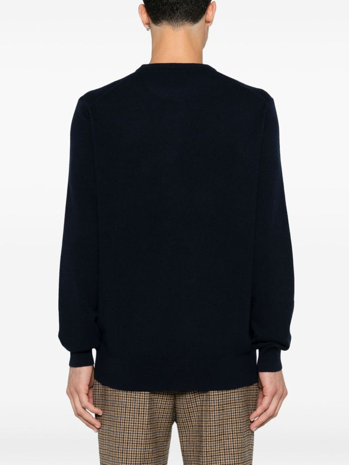 Mc2 Saint Barth Men's Blue Crew Neck Regent Sweater 3