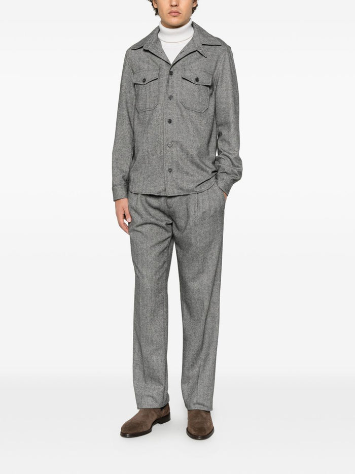 Officina Sartoriale Pantalone Marrone Uomo 2