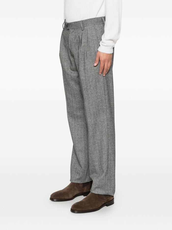 Officina Sartoriale Pantalone Marrone Uomo 4