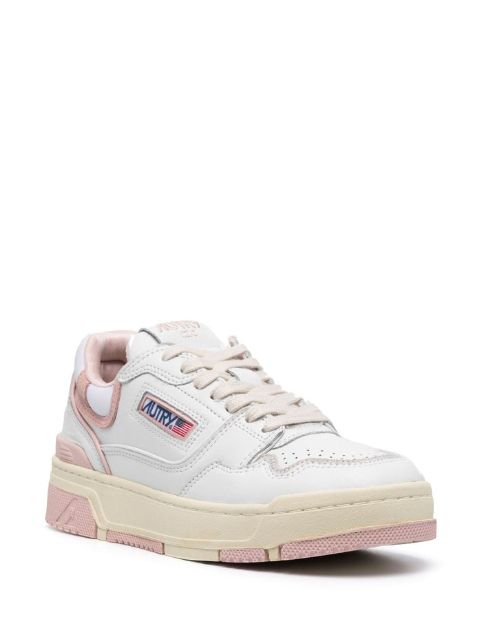 Autry White-Pink Shoe Women CLC 3