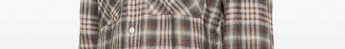 Roy Rogers President's Quadri Camicia Uomo Beige - Dipierro