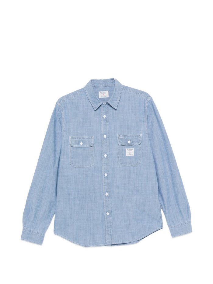 Roy Rogers President's Camicia Blu Uomo 1