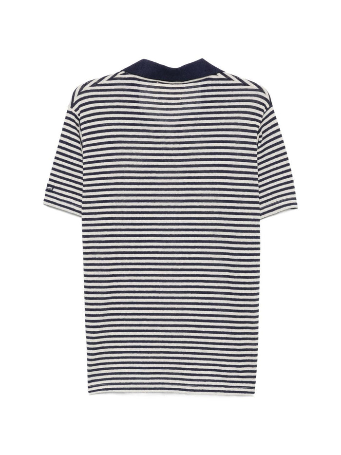 Mc2 Saint Barth Polo Rye Righe Uomo Blu 2
