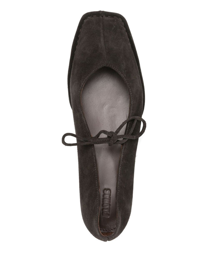 Alohas Donna Scarpa Marrone Ballerina 2