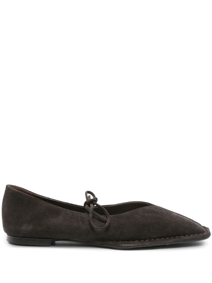 Alohas Donna Scarpa Marrone Ballerina 1