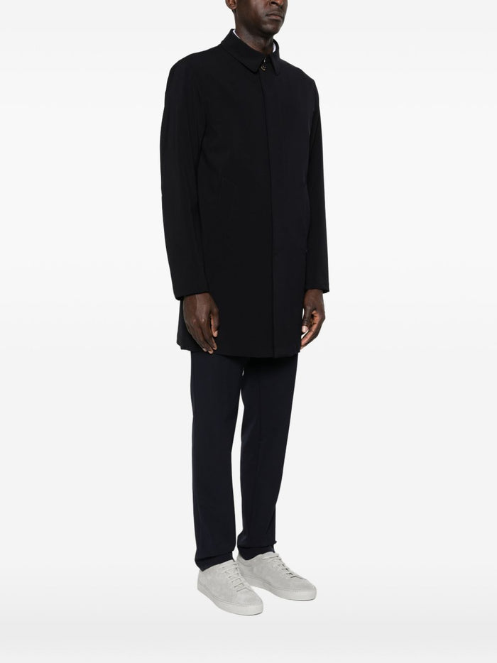 Montecore Blue Trench Coat for Men 5