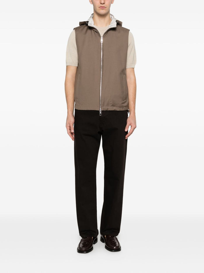 Montecore Gilet Marrone Uomo 2