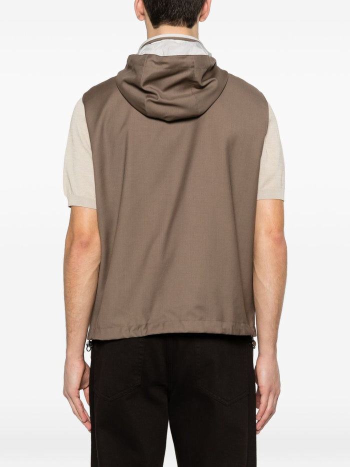 Montecore Gilet Marrone Uomo 4
