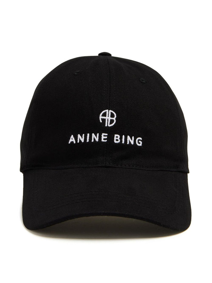 Anine Bing Cappellino Nero Donna 1