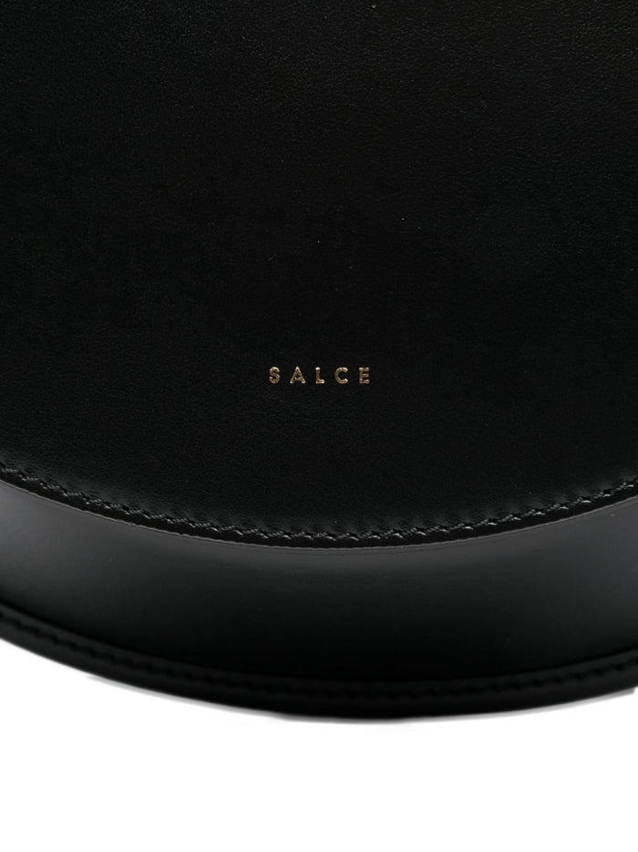 Salce Damen-Halbmondtasche in schwarz 4