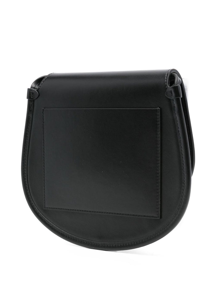 Salce Damen-Halbmondtasche in schwarz 3