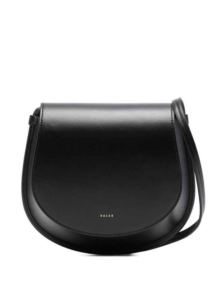 Salce Damen-Halbmondtasche in schwarz 1
