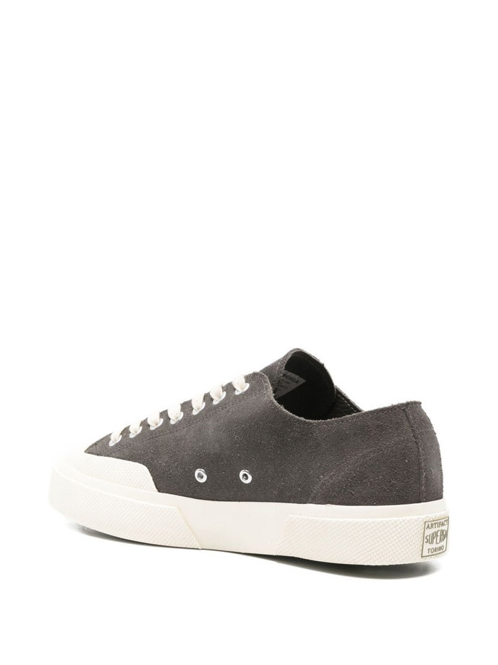 Superga Herrenschuhe 2432 Works Suede Flesh Out in Grau 3