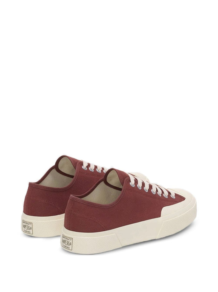 Superga Scarpa 2432 Works Uomo Marrone-Bianco 2