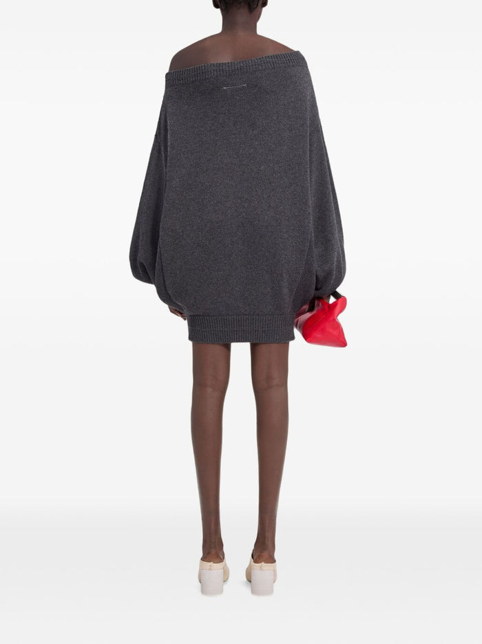 Mm6 Maison Margiela Abito Naturale Donna 3