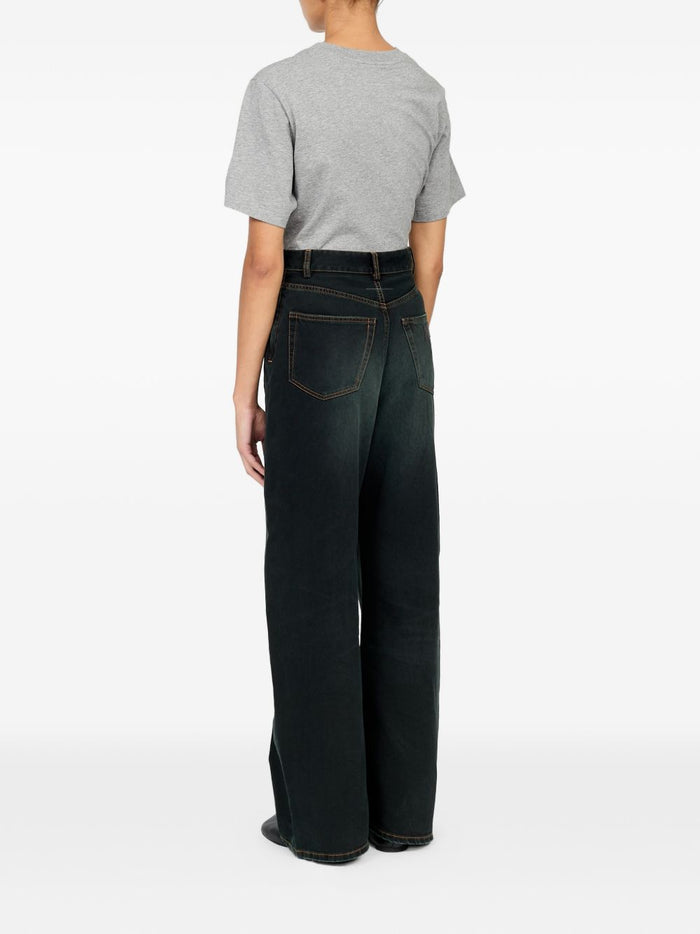 Mm6 Maison Margiela Jeans Naturale Donna 6