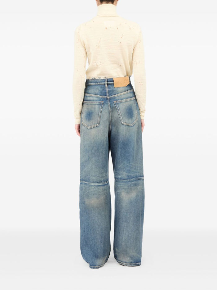 Mm6 Maison Margiela Jeans Multicolore Donna 3