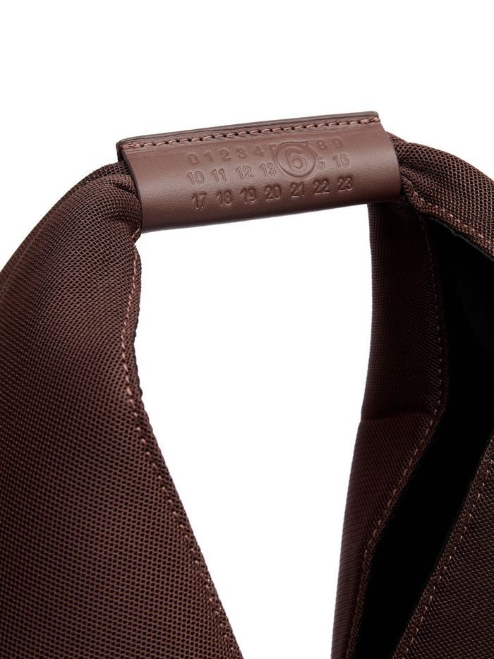 Mm6 Maison Margiela Japanese Classic Donna Borsa Marrone 5
